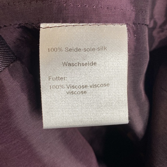 Akris purple silk blazer - Picture 6 of 7